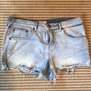 Free People Denim Shorts